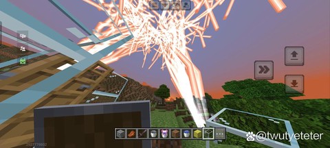 我的世界怎么吸引闪电