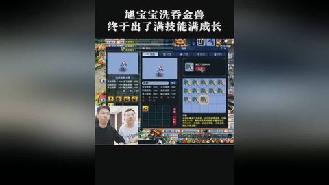 梦幻西游手游变异宝宝怎么洗