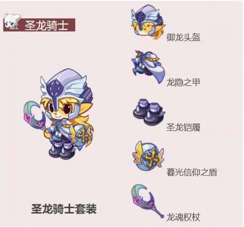 洛克王国有什么套装